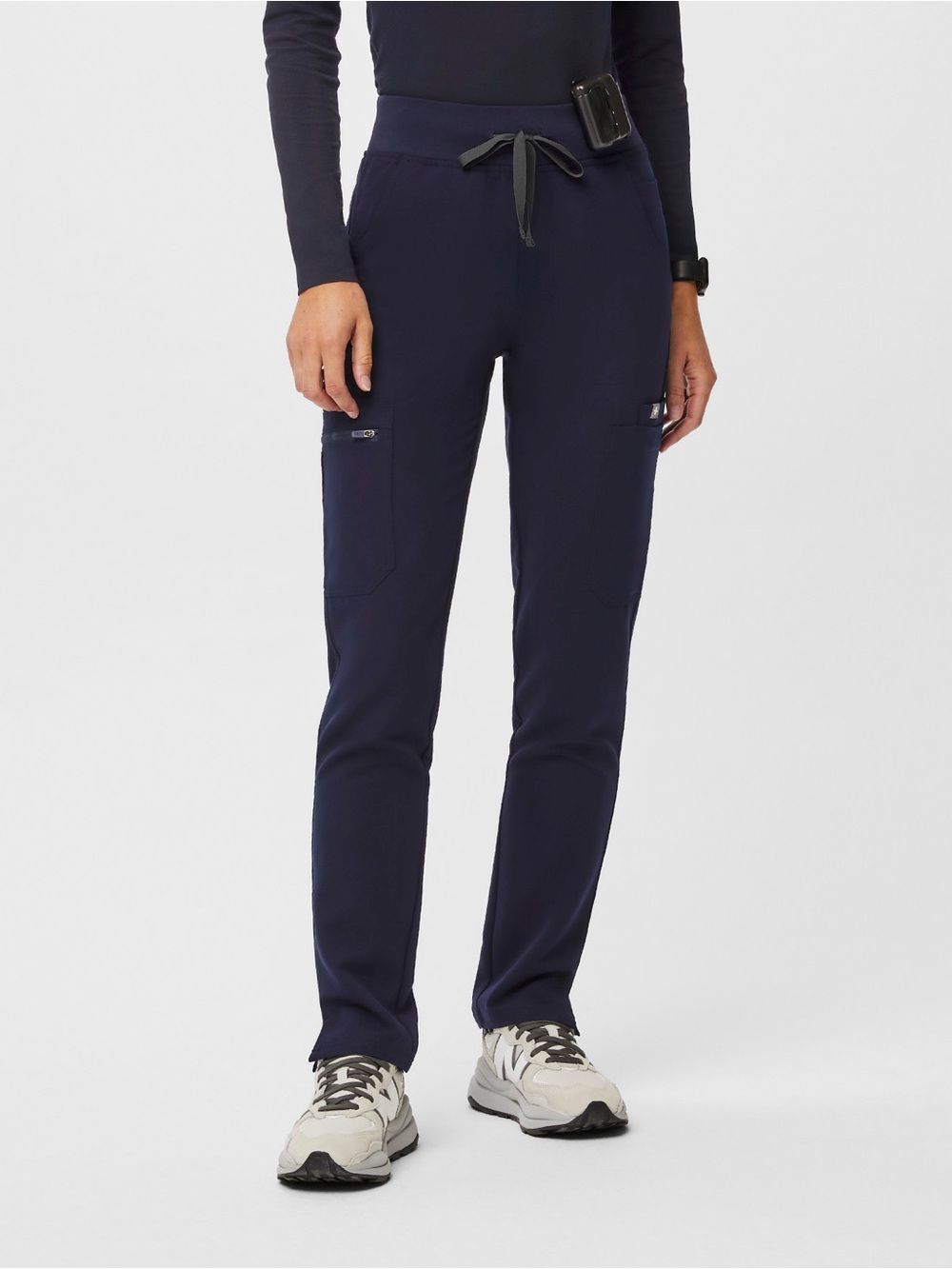 NWT Figs Women's Navy Yola High Waisted Scrub Pant 2.0